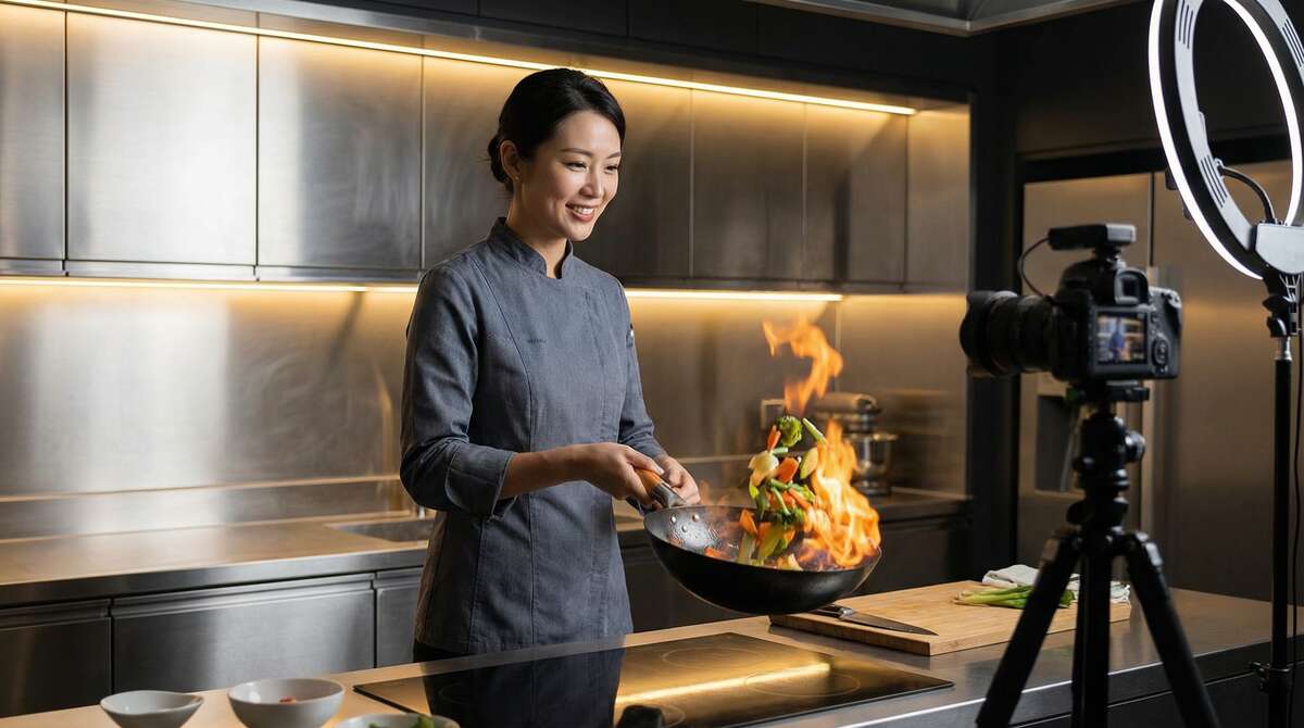 小马拉大车美食视频制作